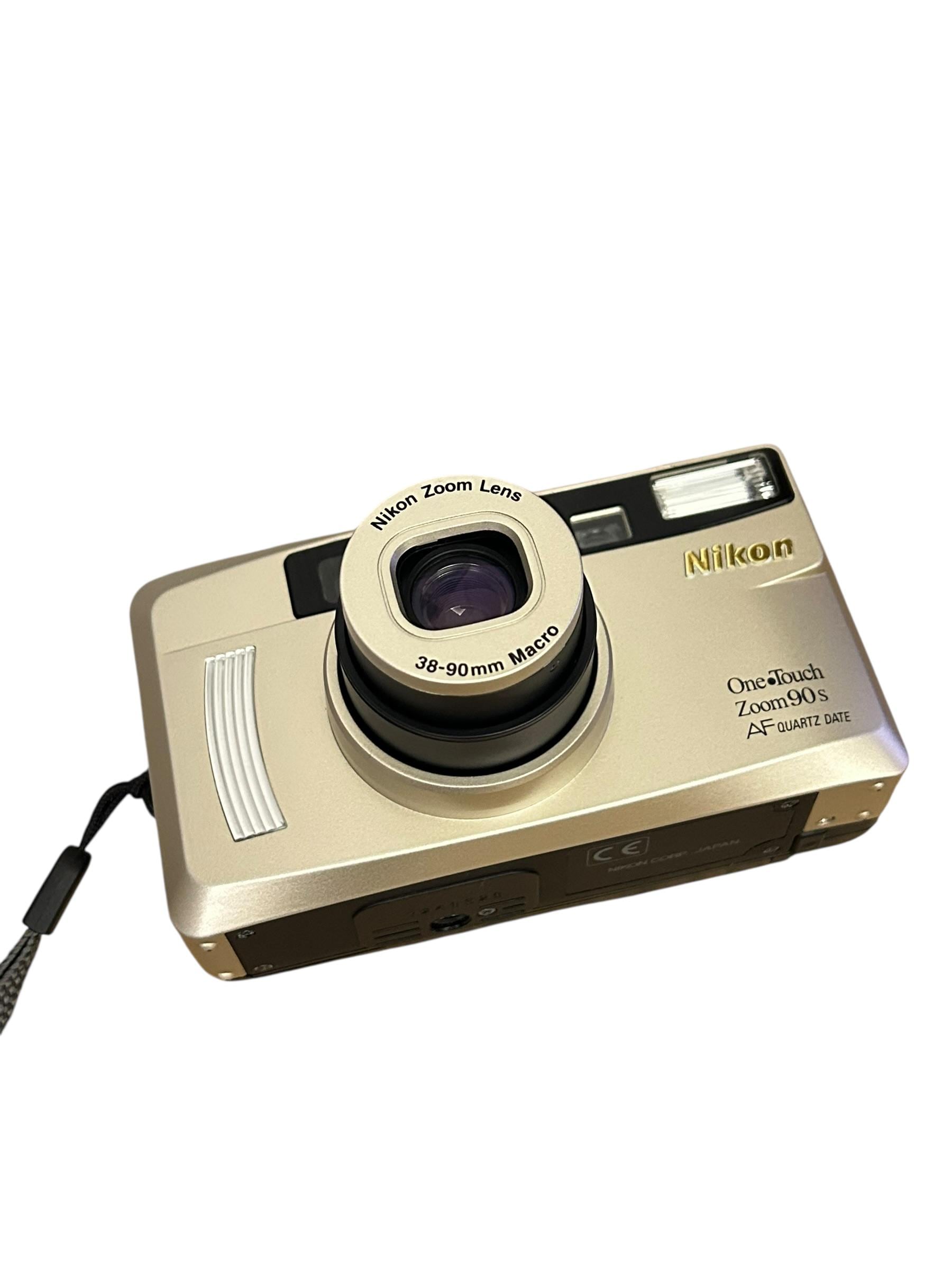 Vintage Nikon One Touch Zoom 90s Camera (full Set, Tested Working