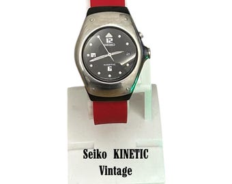 SEIKO Arctura Kinetic Ladies Watch Automatic 3M22-0D49 Date - Etsy