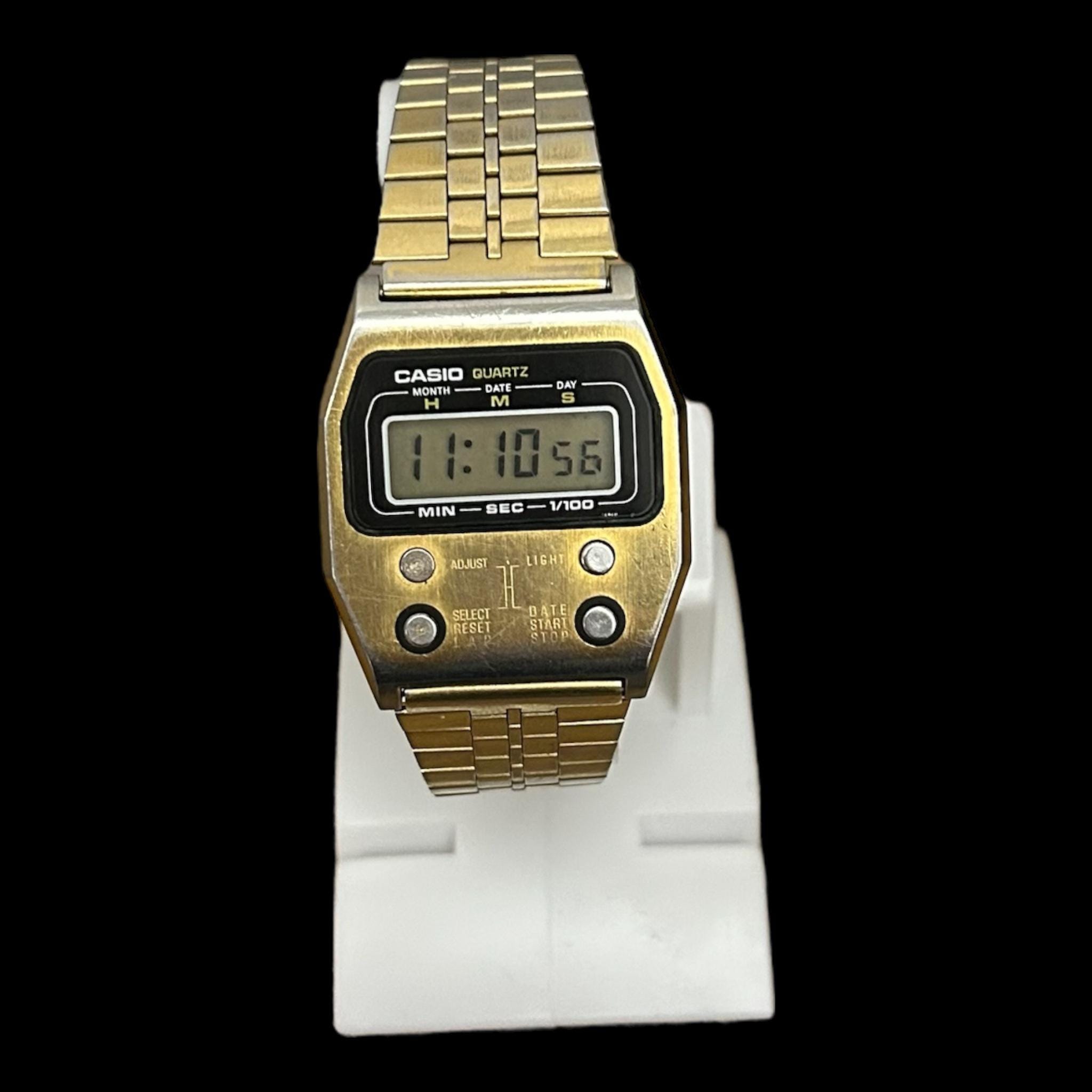 ヴィンテージ レア カシオ 52QGS-14 / デジタル LCD クォーツ腕時計