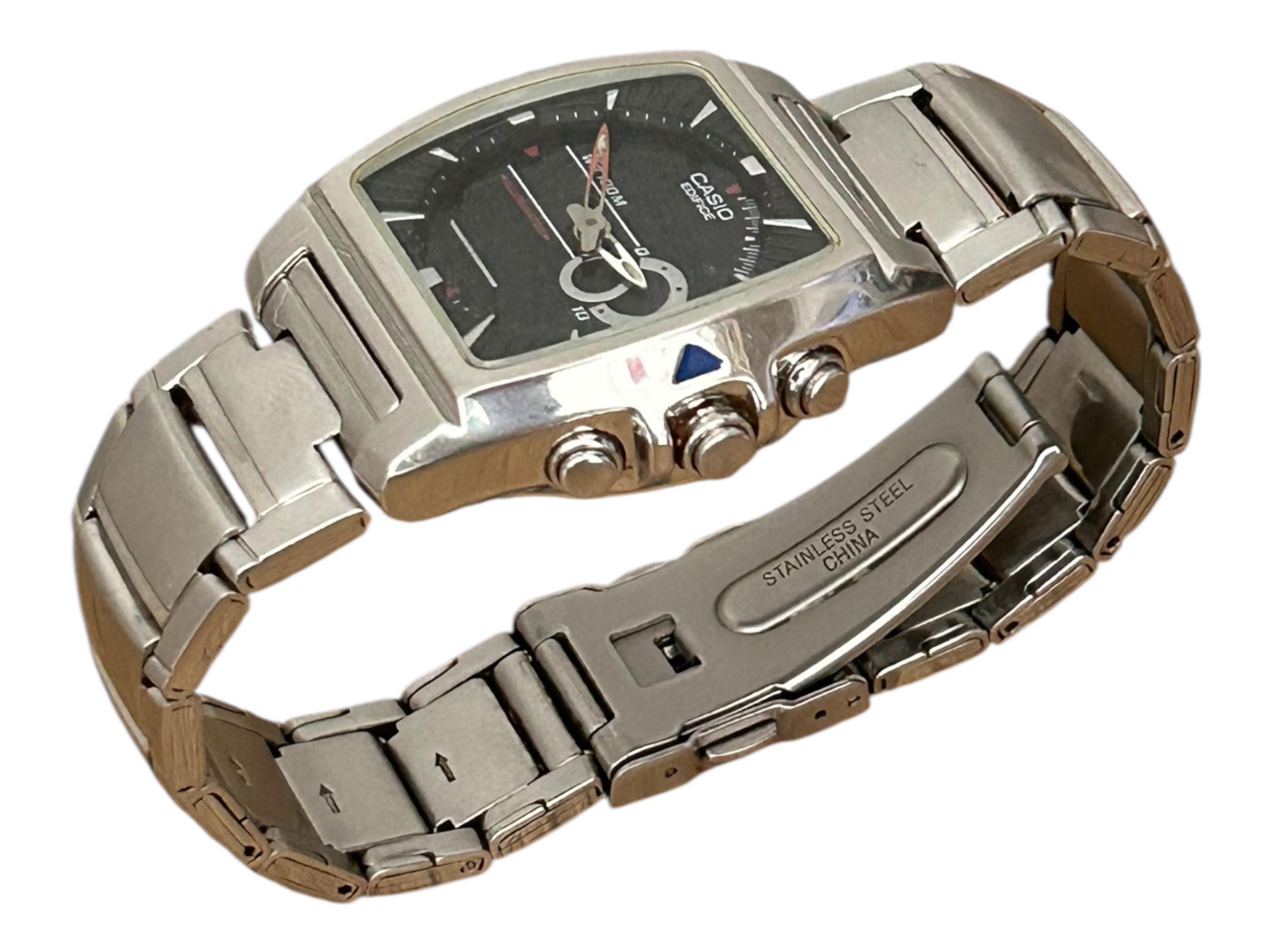 Casio Watch Efa-120 Analog, Digital: Ana-digi Edifice, Fast