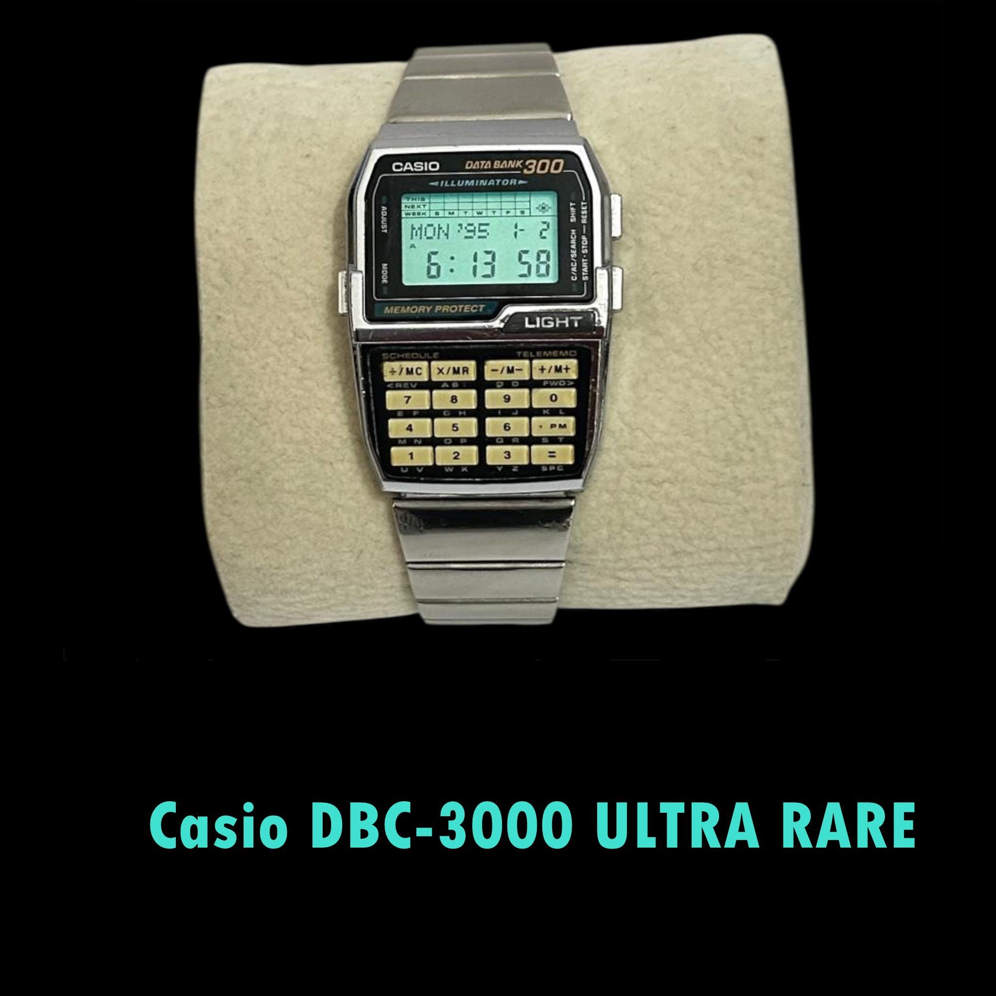 Casio DBC-3000 watch, collectible watch, analogue, casio, smart, watch, digitizing, calculator,watch, casio, retro, vintage mens ,vintage
