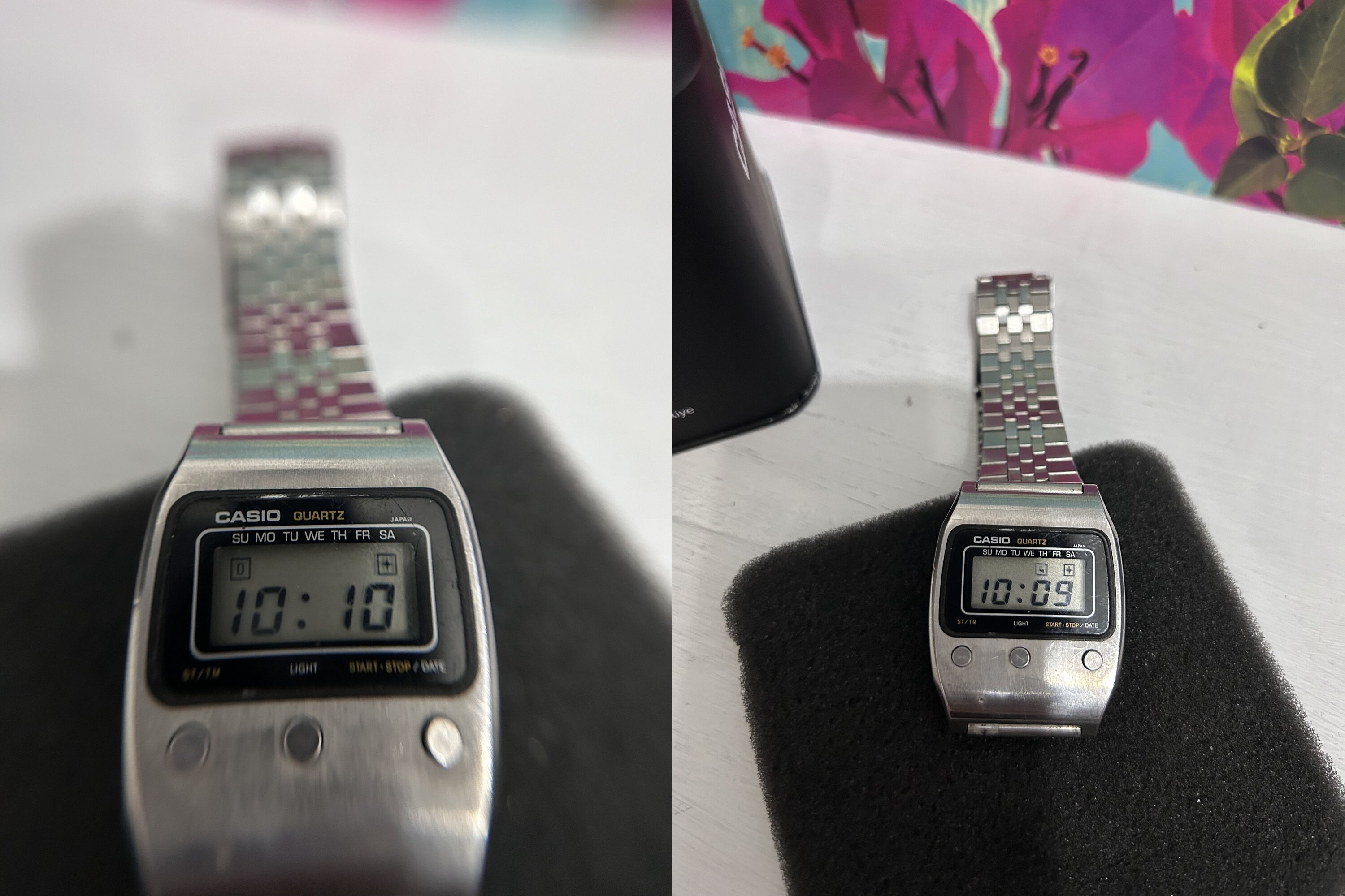 【70‘s Vintage 】CASIO 50QS-17 three eyes CASIO - 50QS-17 - Digital - Vintage Digital Watch - Digital