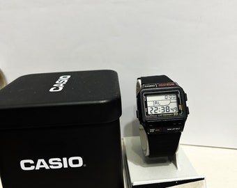 Casio SDB-300W Black Version Watch Module 503 Vintage Very Good