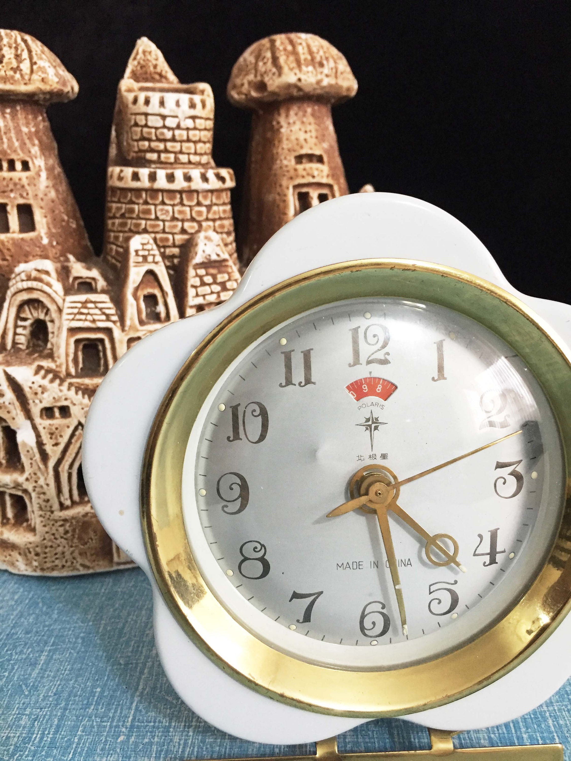 Réveil Vintage, Polaris, Horloge Mécanique, Horloge Chinoise, - Collection