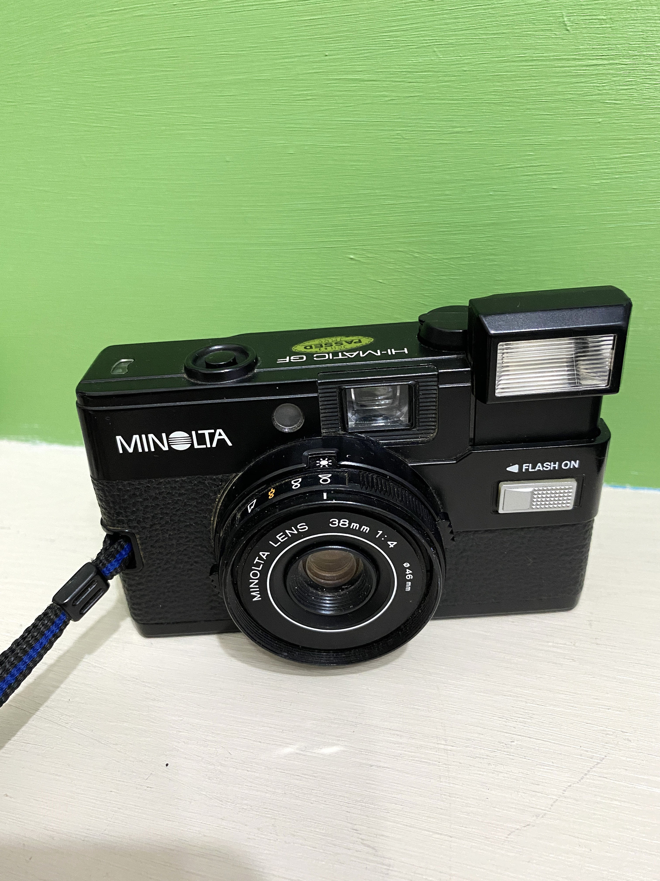 Vintage Minolta Hi-matic GF Analog Camera Perfect for Lomography