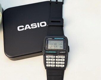 Vintage Nos Casio Dbc-63 Micro Cosmos Telememo 50 Databank Memory
