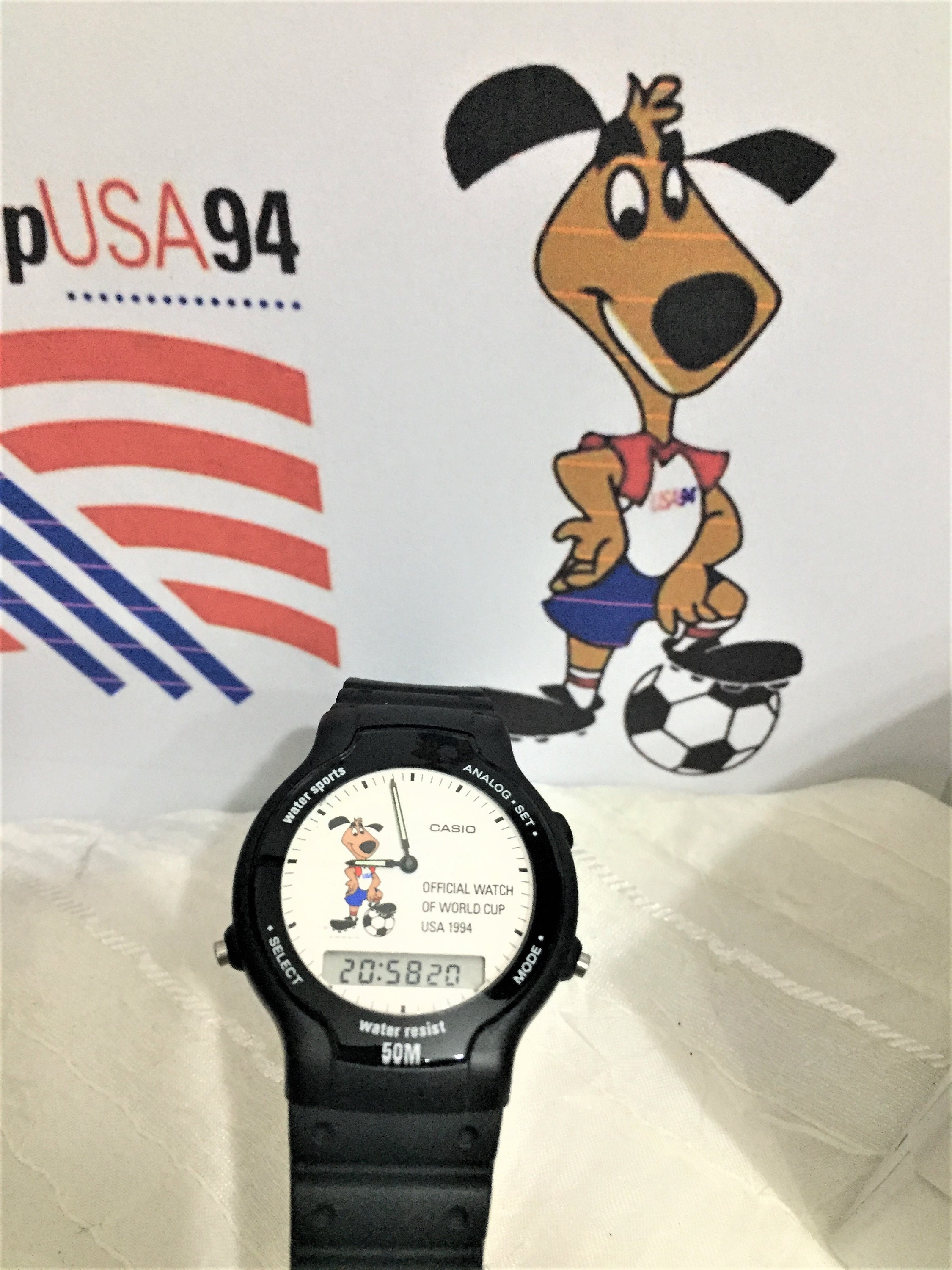 Casio SWC-03 Watch-1v Module 306/ Football World Cup USA/ - Etsy