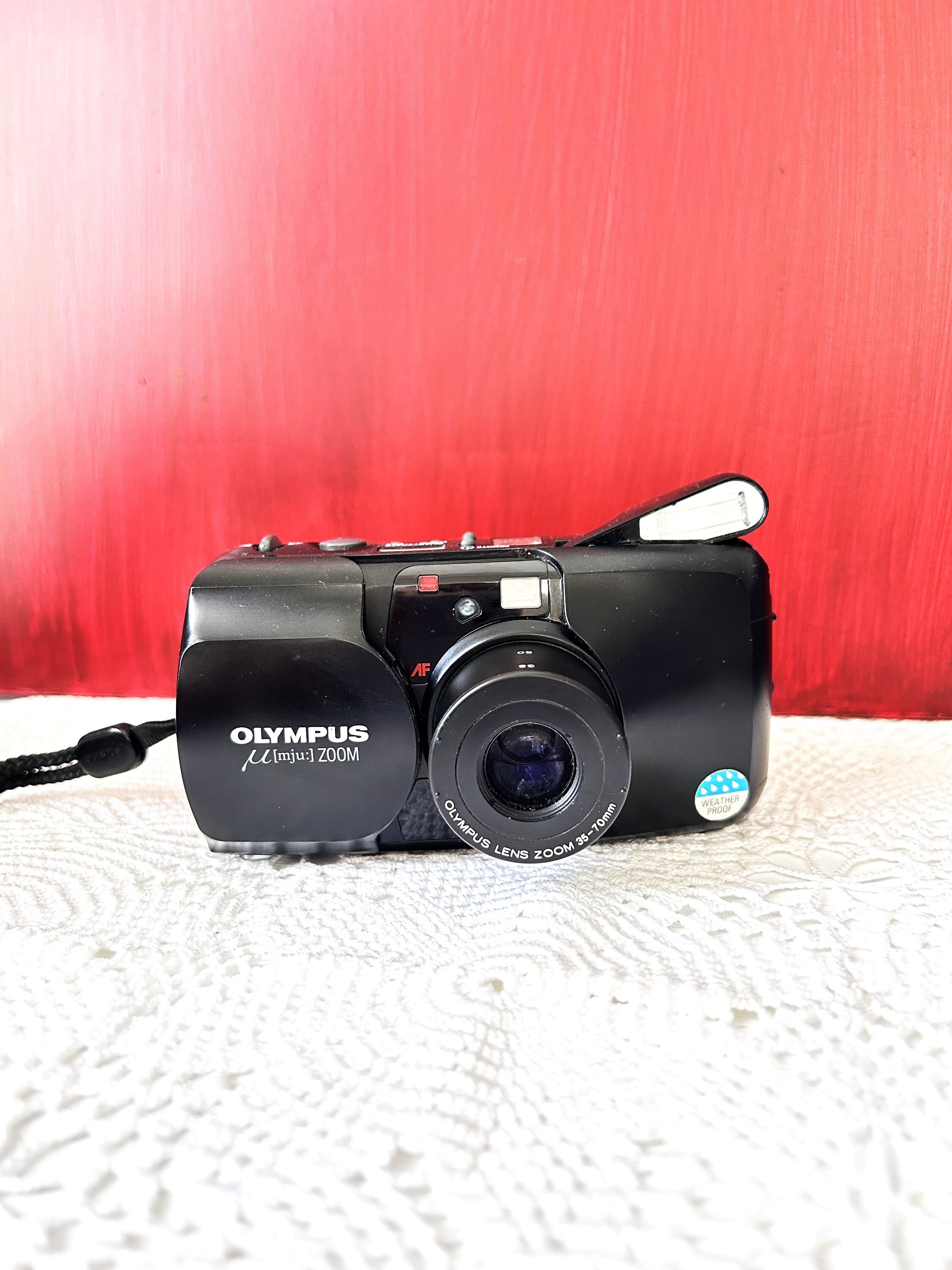 Olympus Mju: Zoom Point and , Film Camera 35-70mm Weatherproof - Etsy