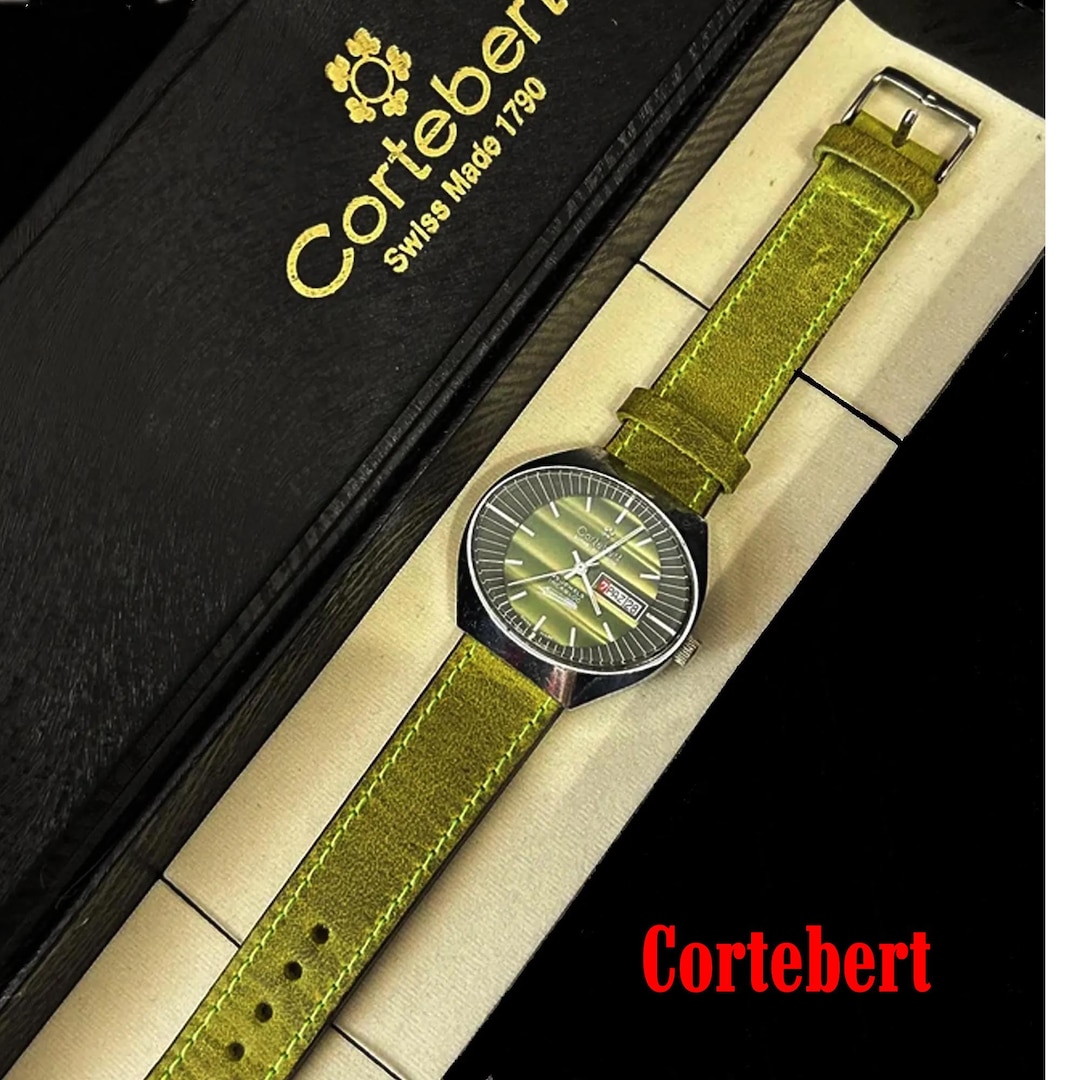 CORTEBERT Super Automatic Swiss MADE Watch / 25 Jewels İncabloc / Rare ...
