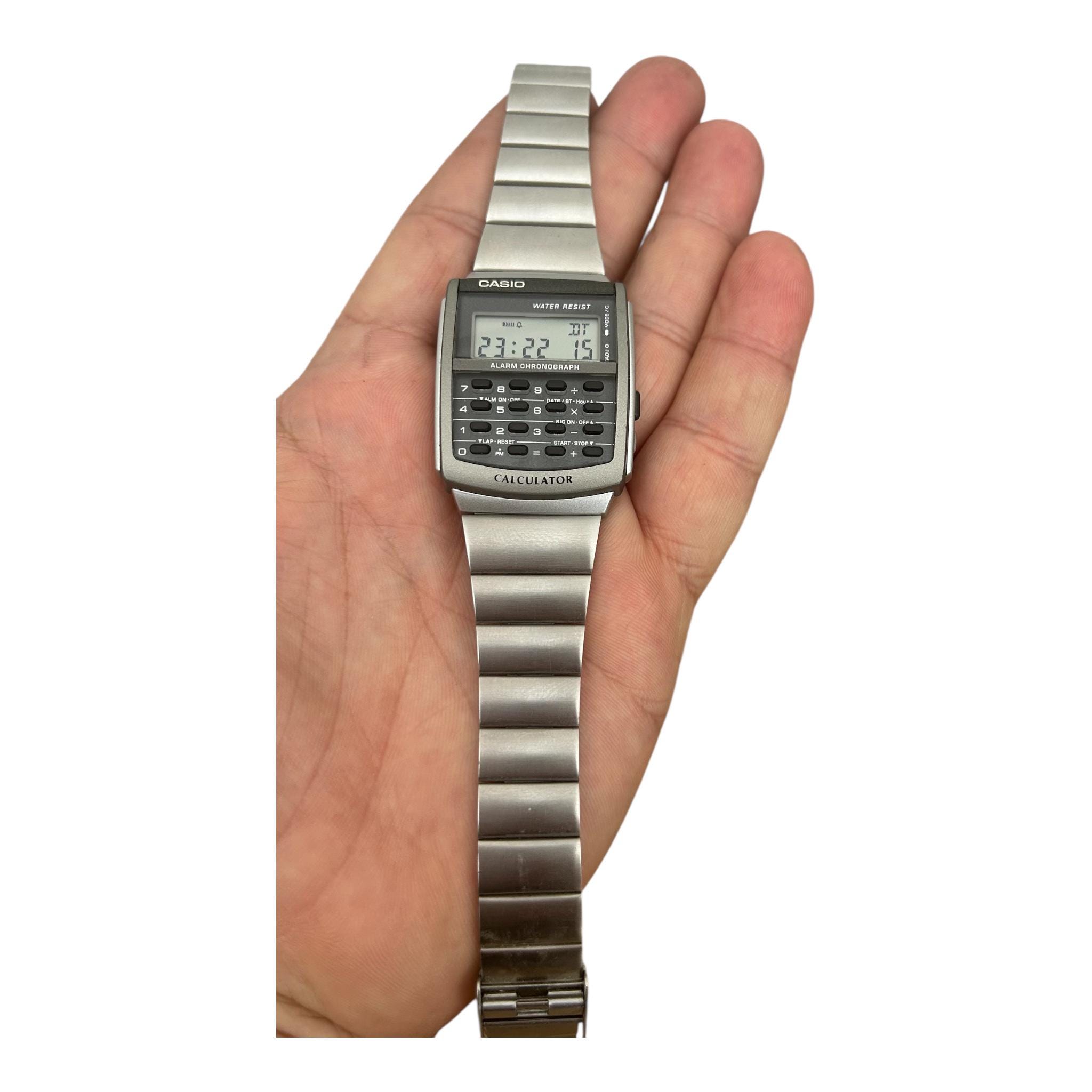 カシオ CA-506 データバンクシリーズ / シルバーカラーステンレス 