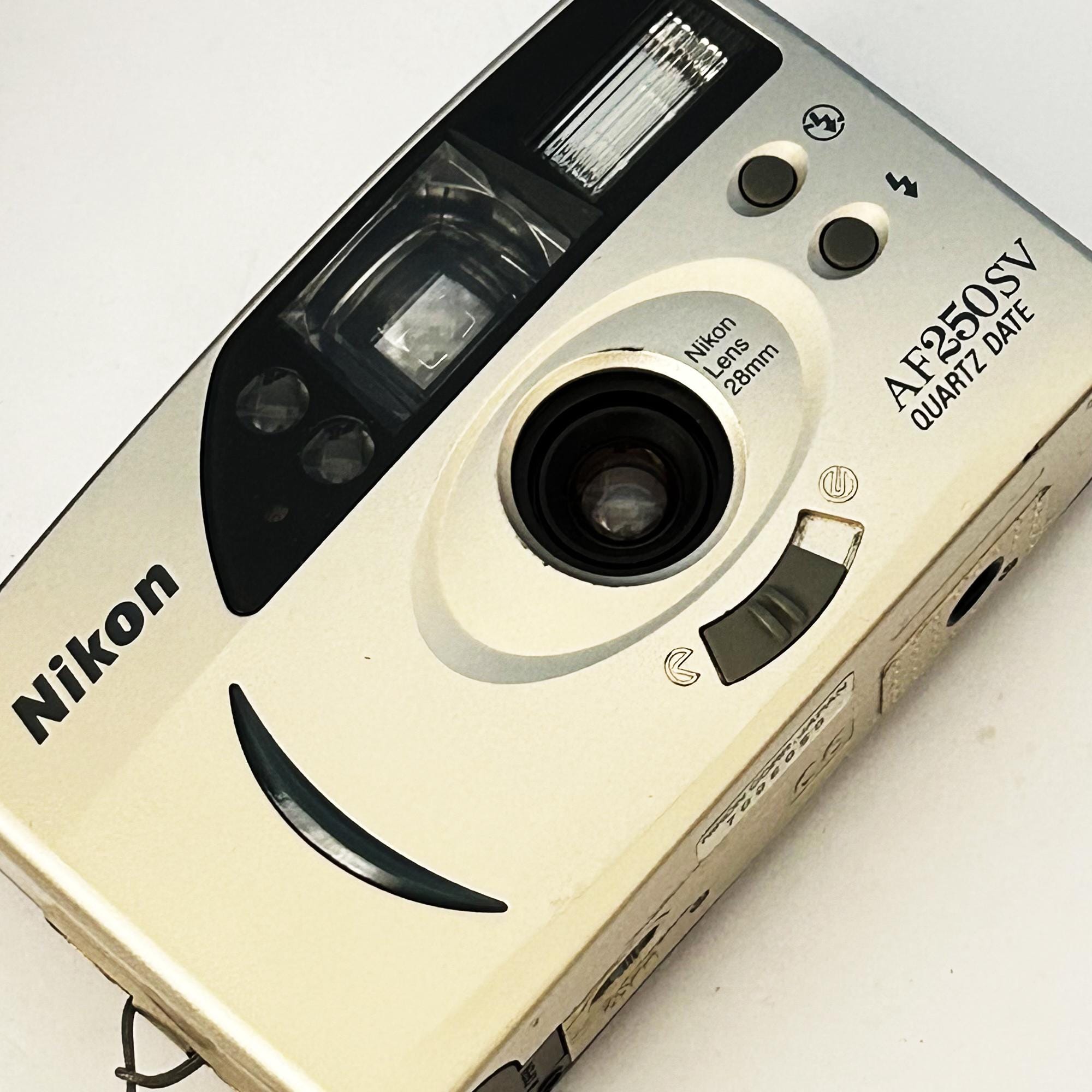 Vintage Nikon AF250SV Compact Point and Shoot 35mm Film Camera