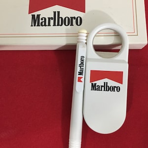 Vintage Rare Marlboro collectible made in Germany/Very good Set Trichion, bottle opener,/Vintage Wallet/Marlboro special edition pen