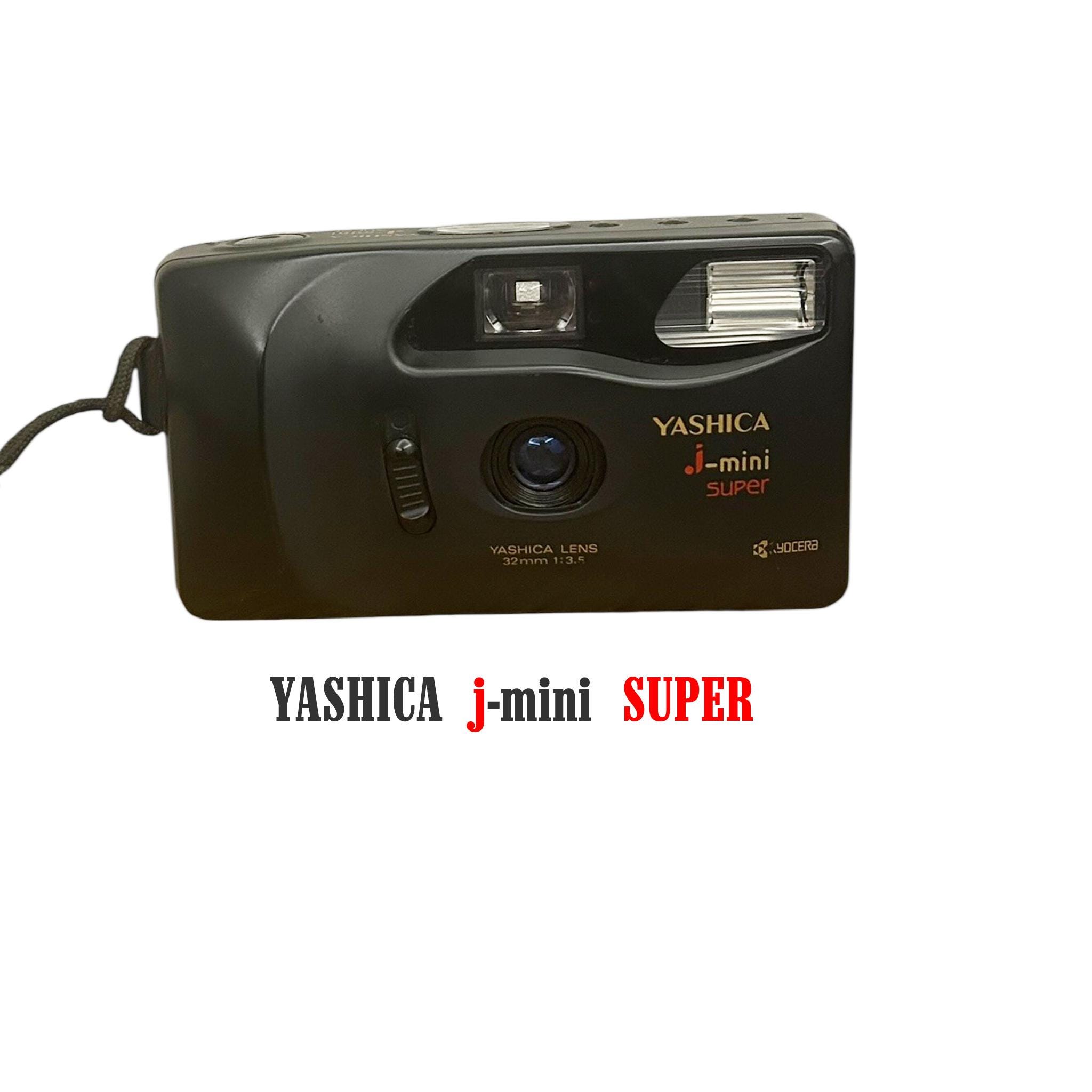 Vintage Yashica J-mini Super 35mm Point and Shoot Film Camera