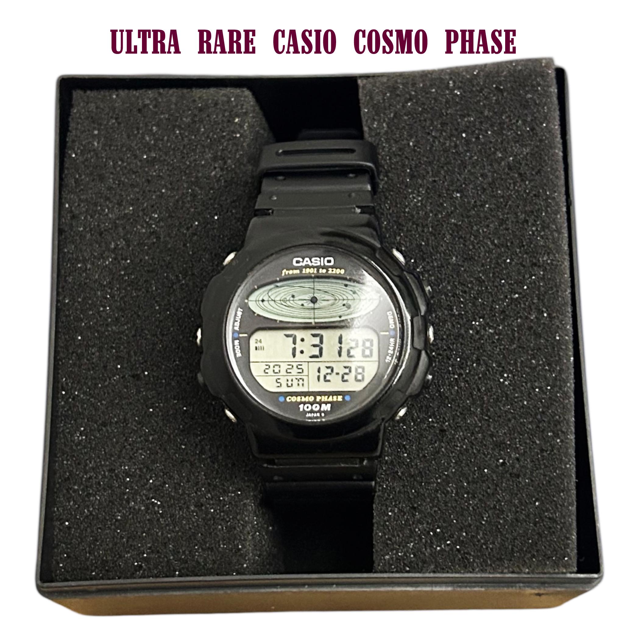 ULTRA Rare Casio CGW- 50 Cosmo Phase Watch Japan, Fast Shipping