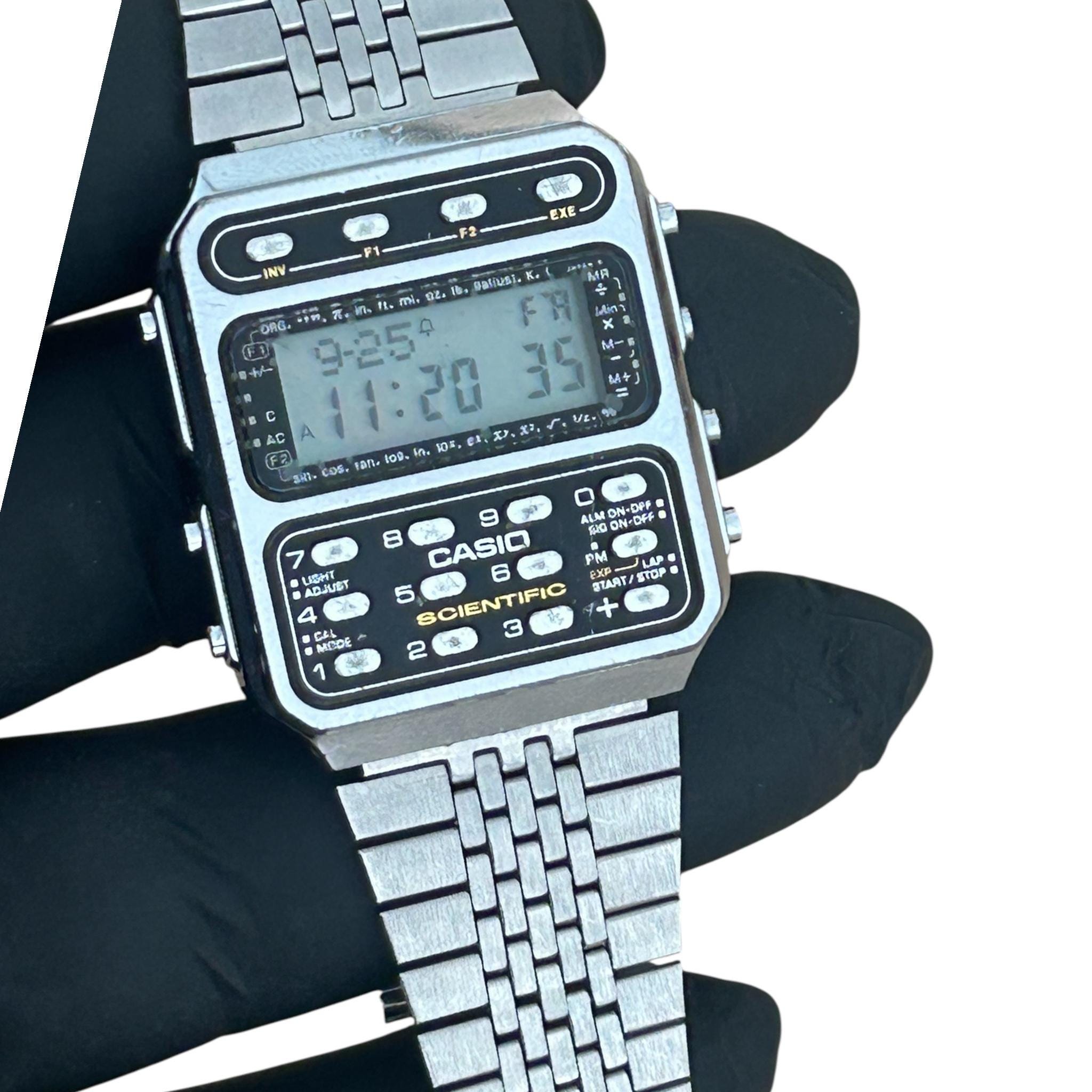 RARE Vintage Casio CFX 200 Calculator Watch Mod:197 Japan - Etsy