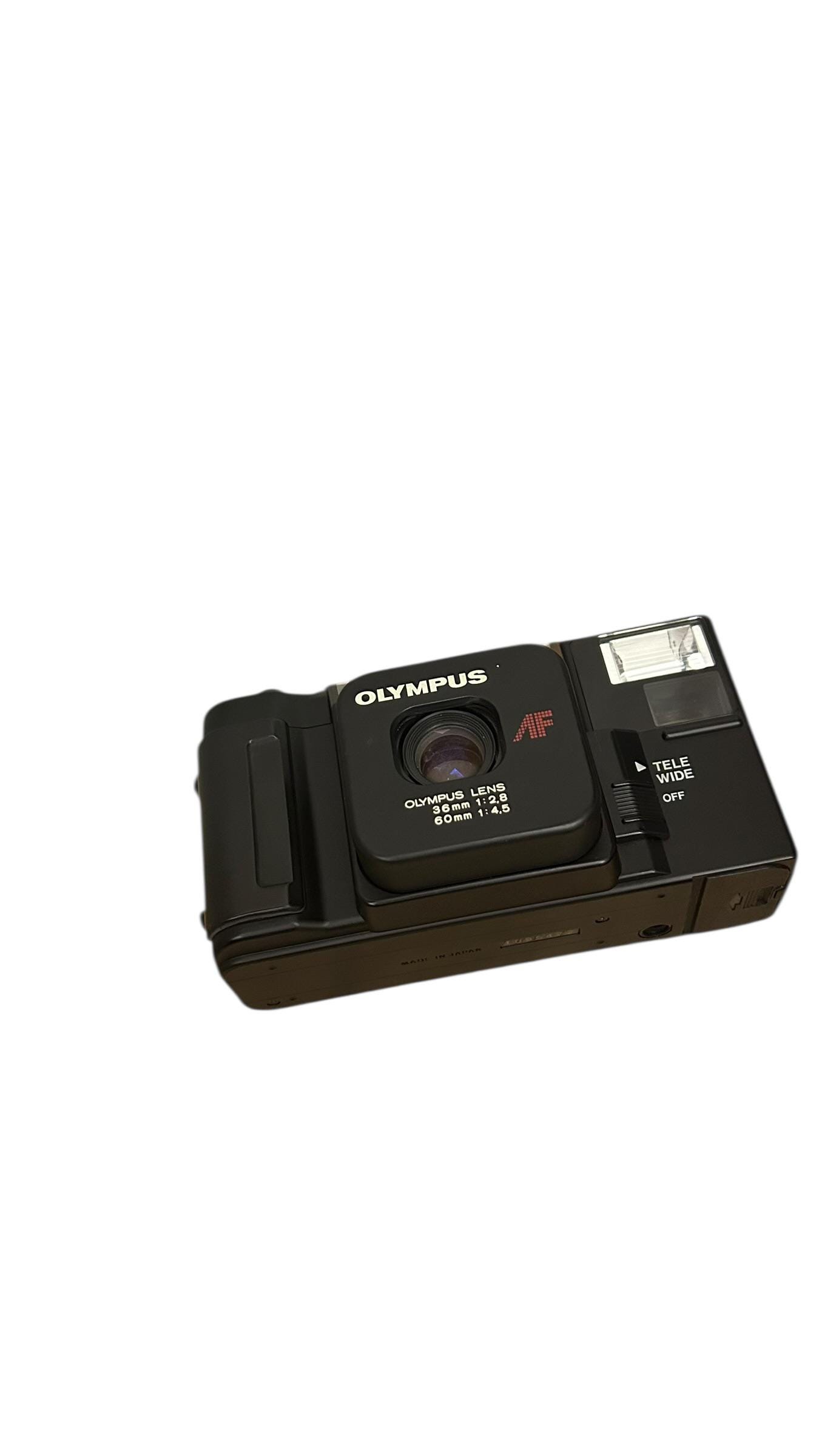 未使用のビンテージ オリンパス AFL-T テレワイド コンパクト35mm