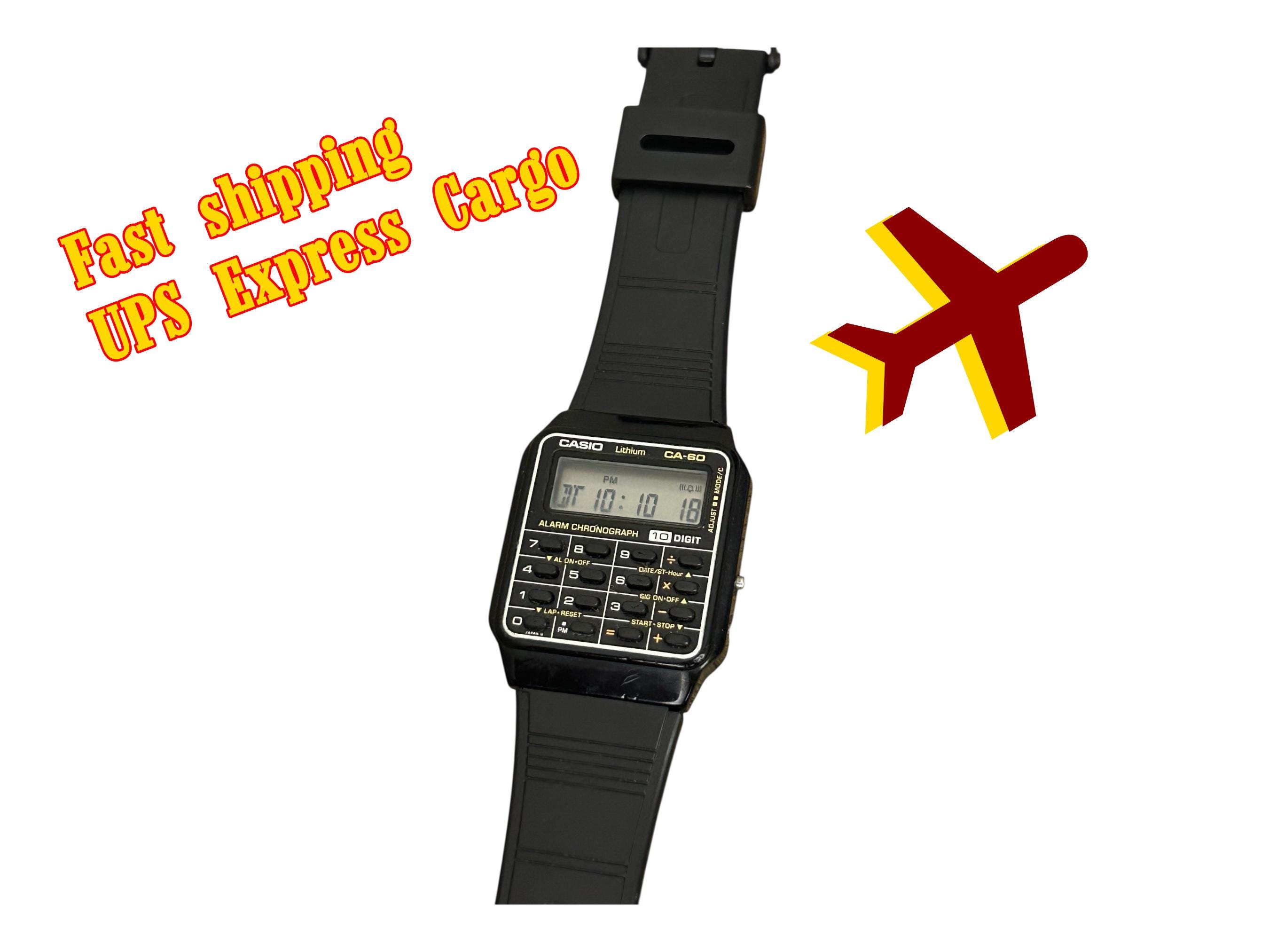 Rare Casio Ca-60 Watch Collectible Japan 10-digit : Mod 481, 1980s 