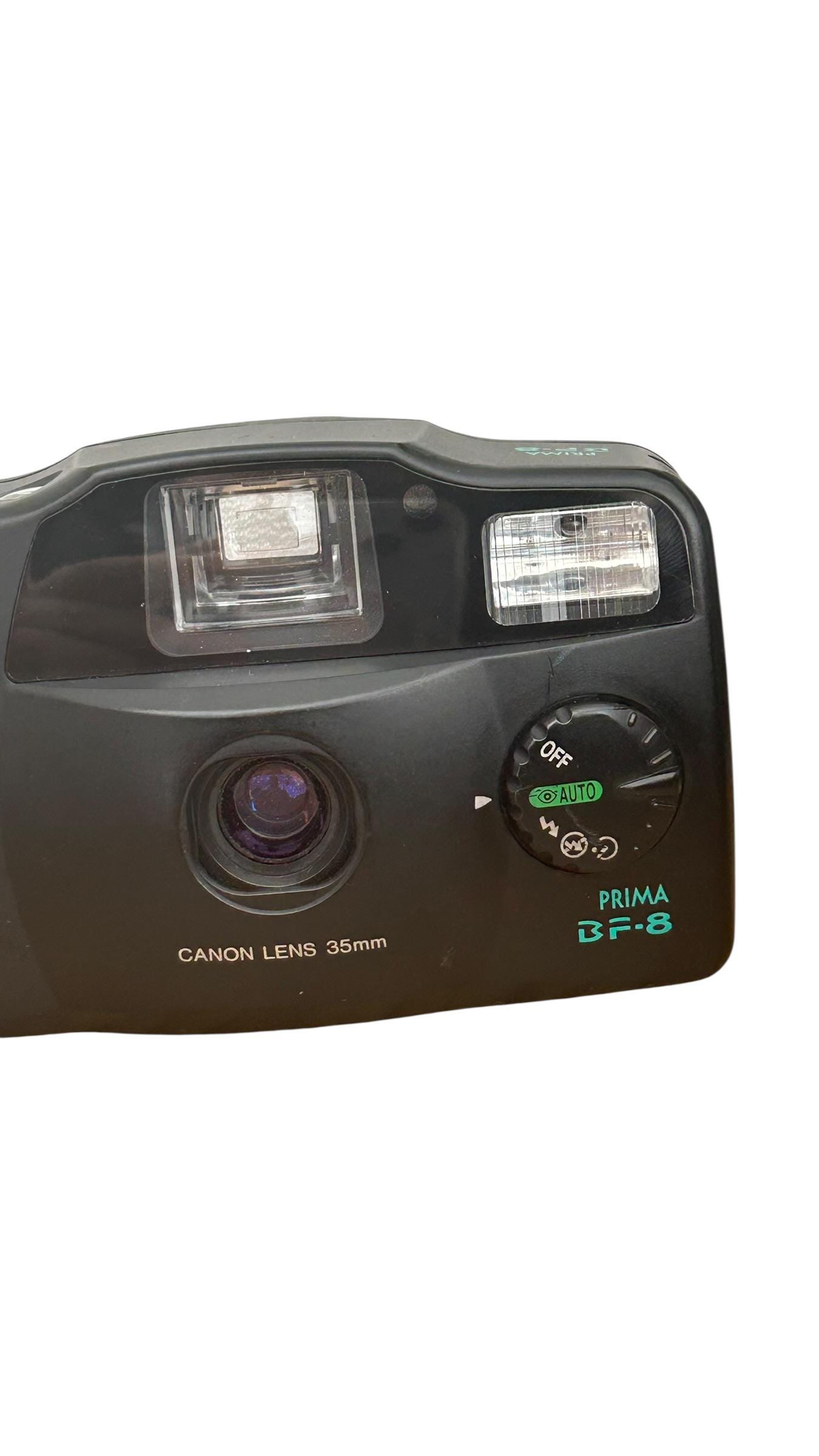 ヴィンテージ Canon Prima BF-8 35mm ポイントアンドシュートフィルム