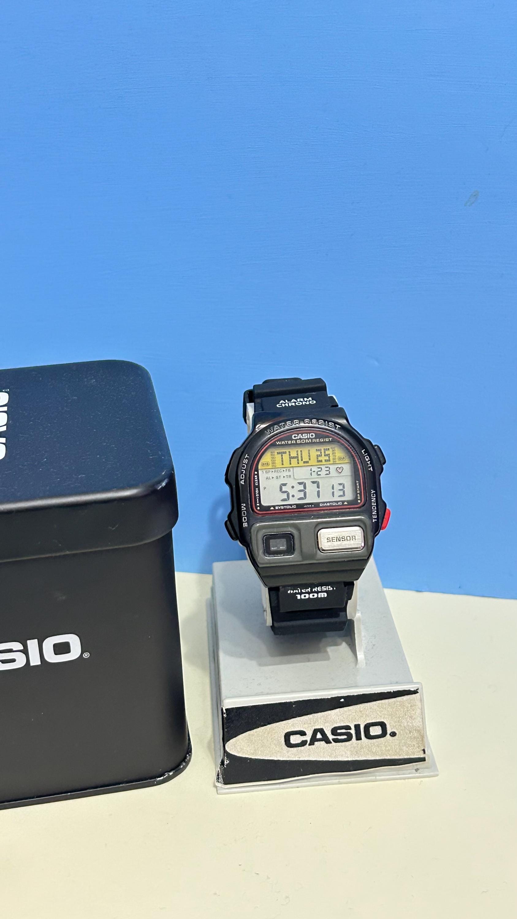 Vintage Casio BP-100 Blood Pressure Monitor Made in Japan 1990s