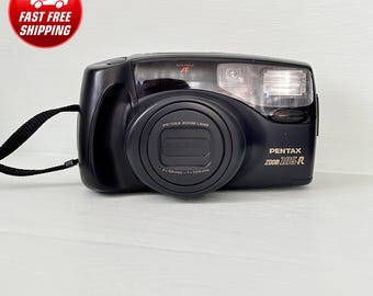 Vintage Pentax Zoom 105 Super Camera 35mm Film Point and Shoot