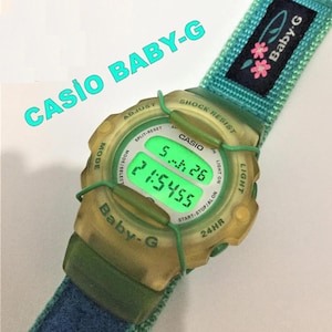 Unused Vintage 1997 Casio Baby-g/ G Shock Watch BG 202/1523