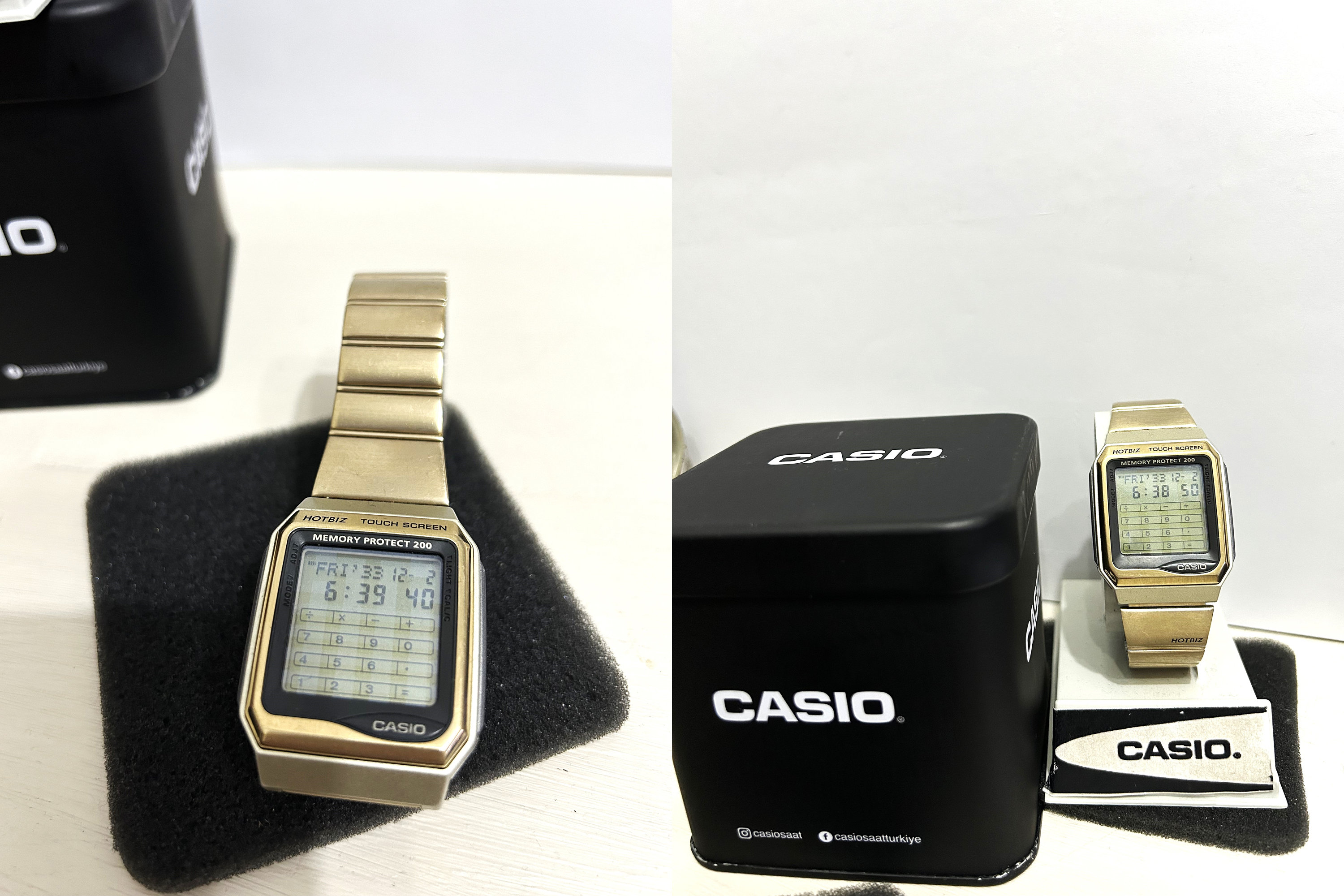 Casio VDB-3000 Hotbiz Touch Screen Japan Made Rare Watch