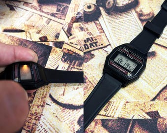 a*w様 CASIO F-77W デジタル腕時計　ビンテージ RARE Casio Quartz F-77W Digital Vintage Men's Watch 1980s