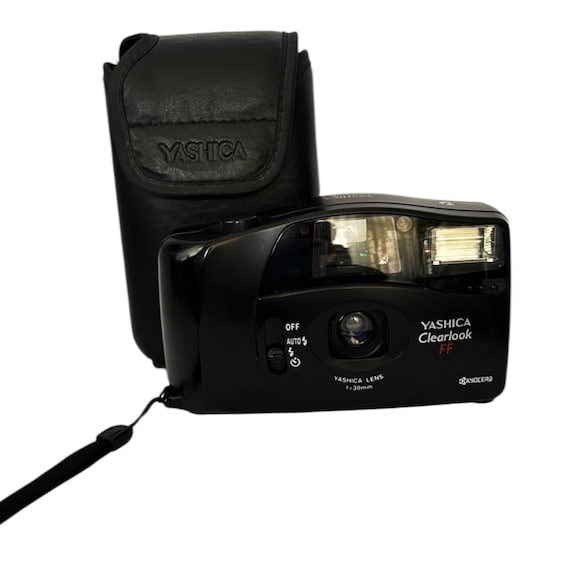 Vintage Yashica Clearlook Af/point Shoot 35mm Film, Slr, Analog