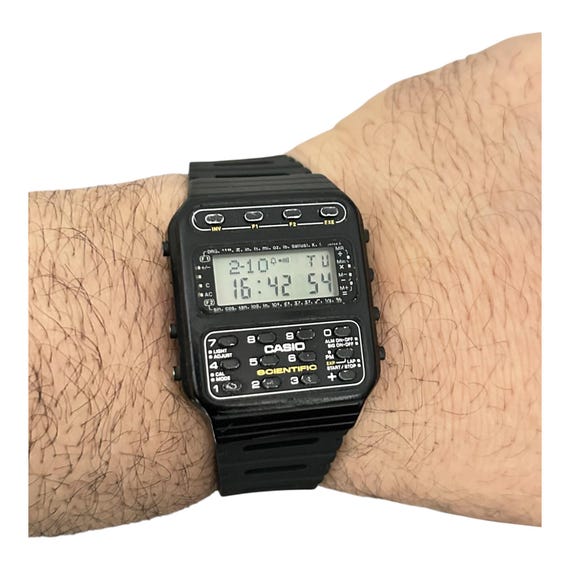Vintage Casio CFX-20 Scientific Calculator Watch Module 197: Collectible View 5