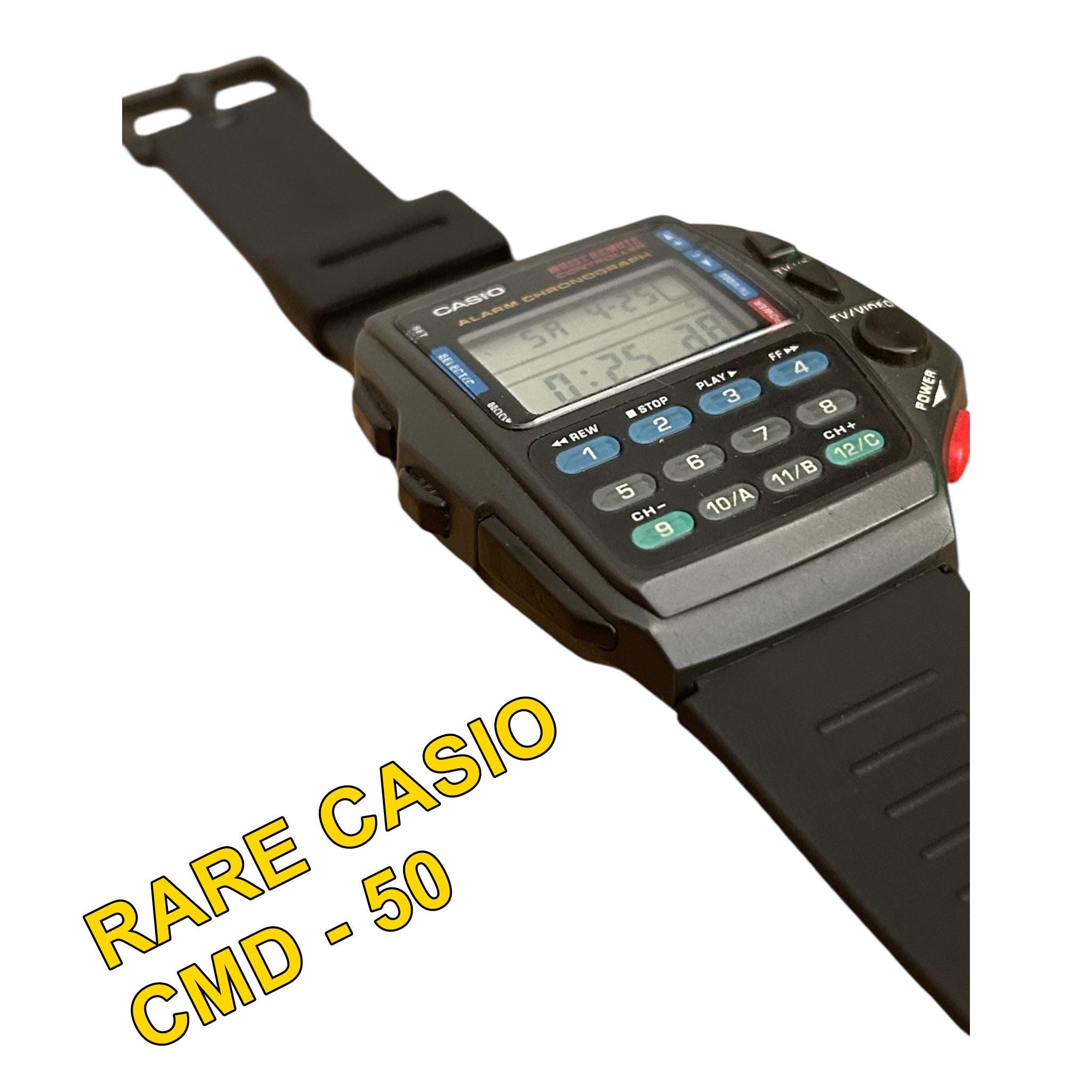 Casio CMD-50 Very RARE Japan Vintage Watch Remote Control, - Etsy