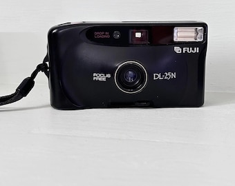 Vintage Fuji Fujifilm DL-7 Plus Film Camera Lens 35mm Point