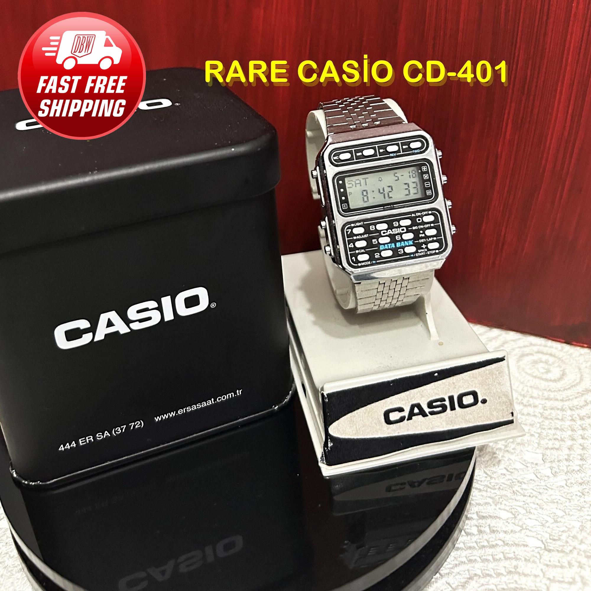 RARE Vintage Casio Cd-401 Module : 246 1984s Vintage Digital RARE Vintage Casio Cd-401 Module : 246 1984s Vintage Digital