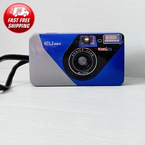 Konica EU-Mini Camera, af, compact camera, analoge kamera, kompaktkamera, zoom, vintage camera, film, kamera, street photography,
