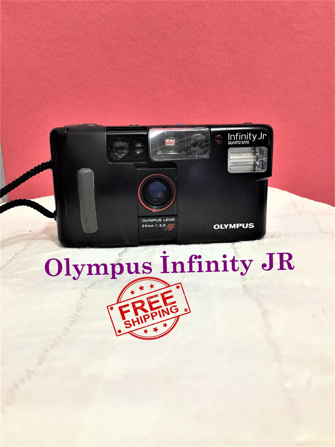 Olympus Infinity JR 35mm/ Point and Shoot 35mm Film Analog Camera