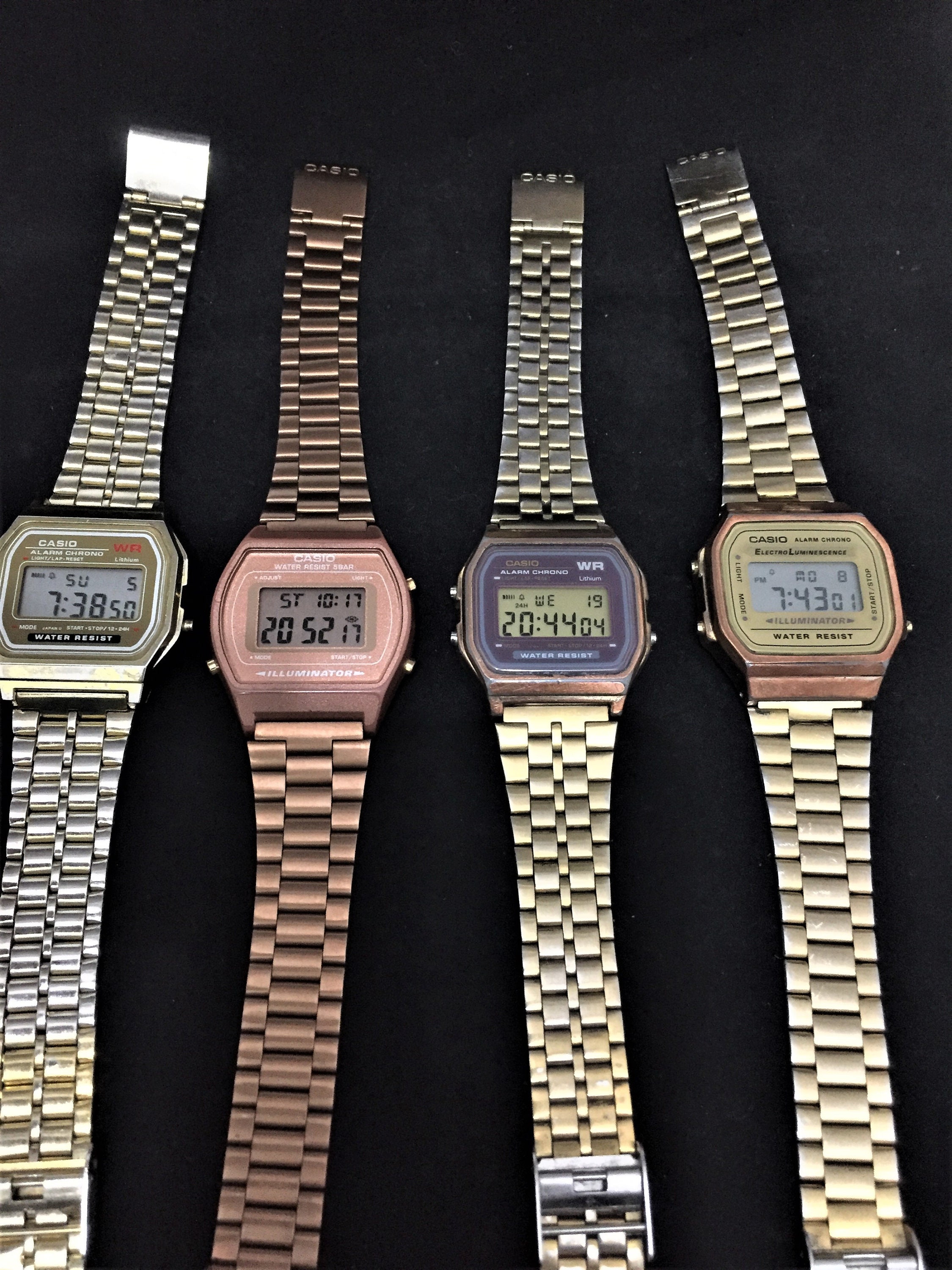 Casio Quartz Chronograph - Etsy