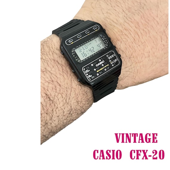 Vintage Casio CFX-20 Scientific Calculator Watch Module 197: Collectible