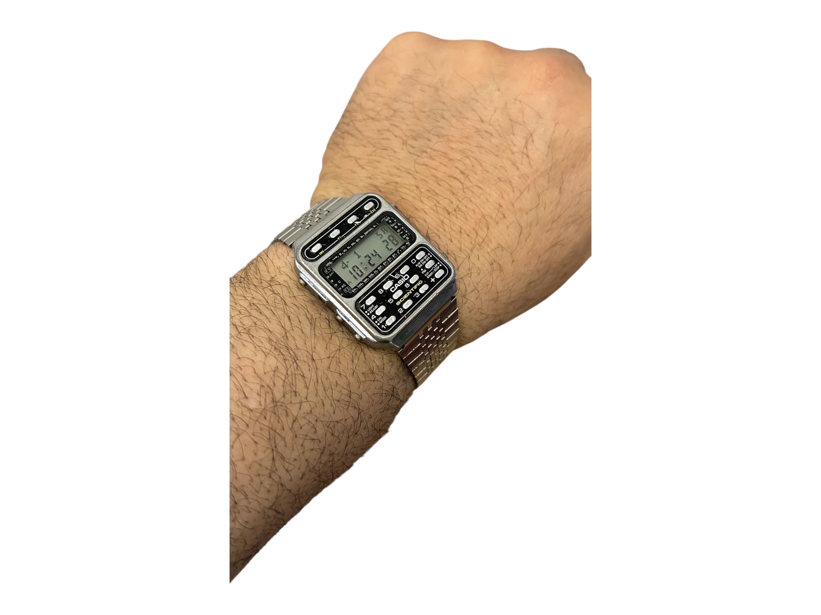 RARE Vintage Casio CFX 200 Calculator Watch Mod:197 Japan - Etsy