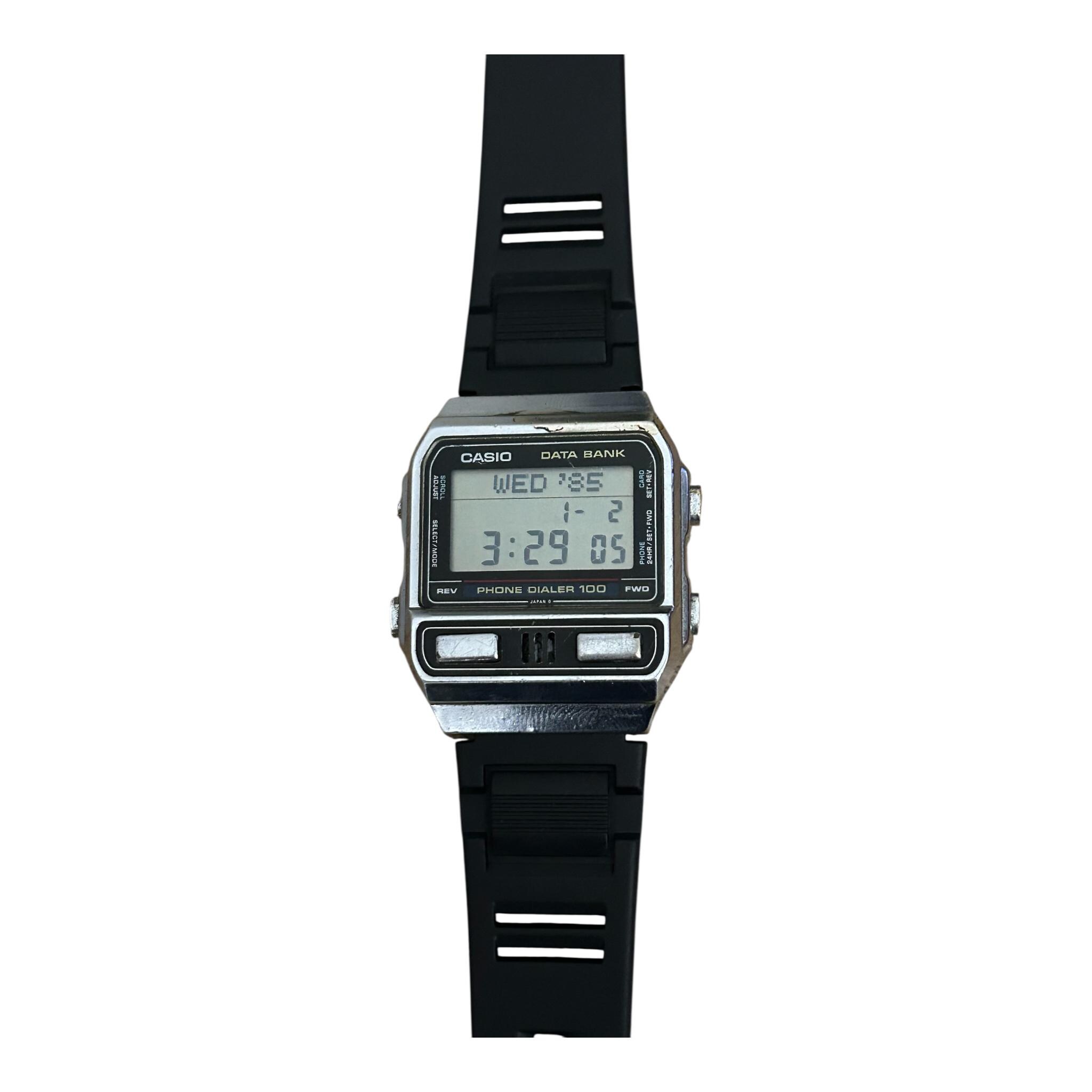 Data Bank Casio DBA-910 VERY RARE/ Phone Dialer Japan Men Wrist
