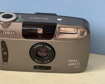 Canon Prima Mini II / Canon Lens 35mm Compact AF Camera/shoot Film