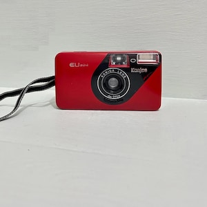 Konica EU-Mini Camera, 35mm, compact camera, konica, lomography, analoge ,film fotografie, zoom, film, camera collector, street photography