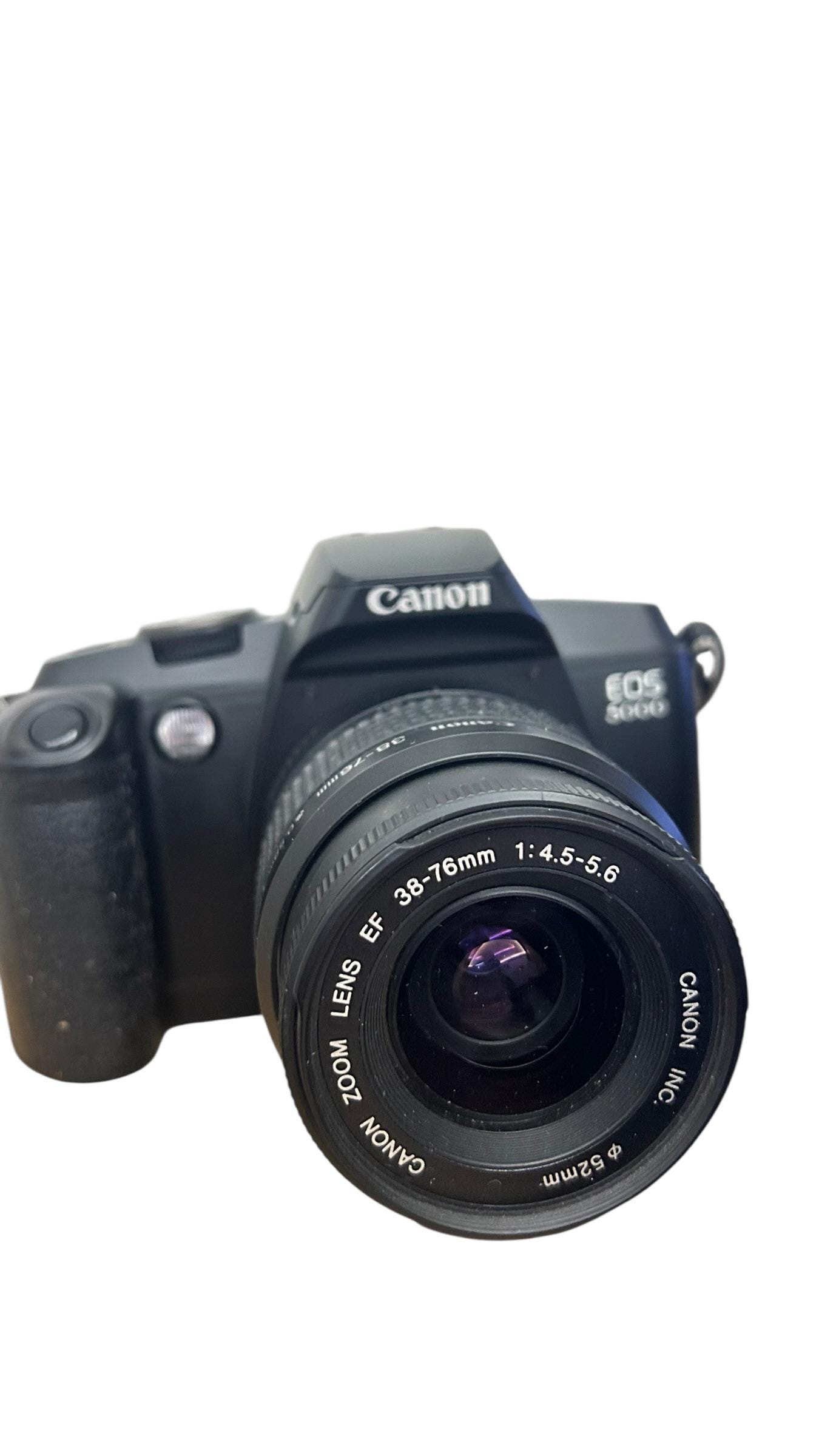 Vintage Canon EOS 5000 35mm Film Camera With 38-76mm Zoom Lens - Etsy