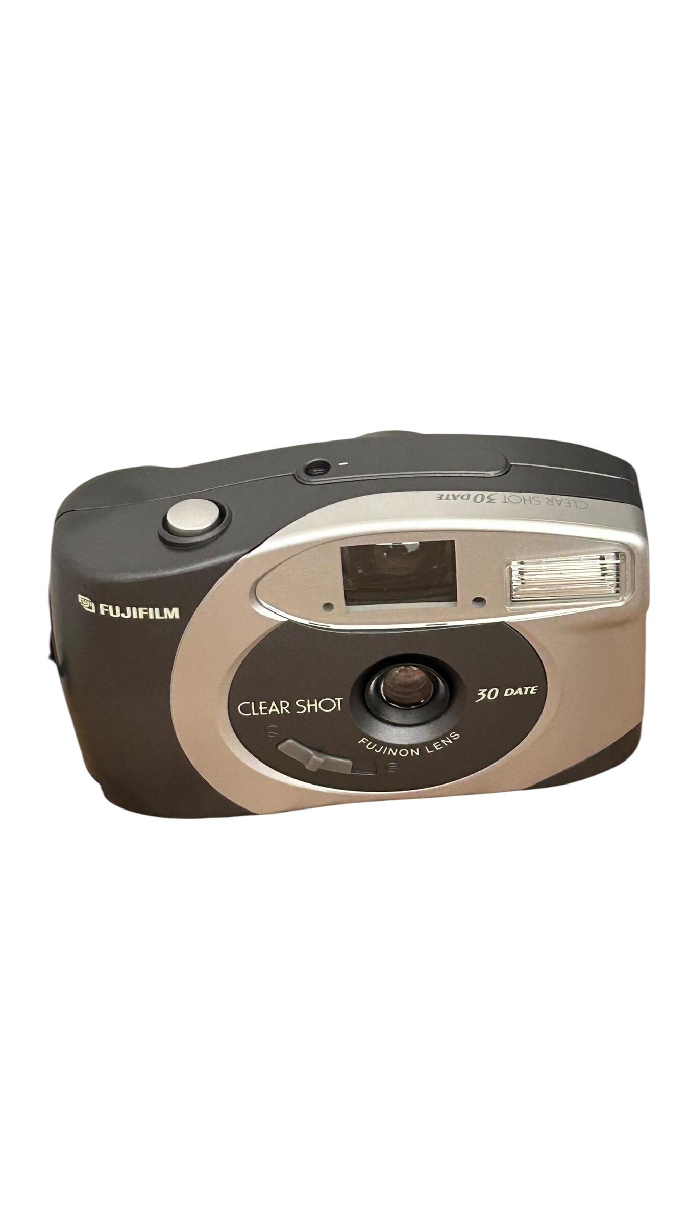 Vintage Fujifilm Clear Shot 30 Date 35mm Point and Shoot Film