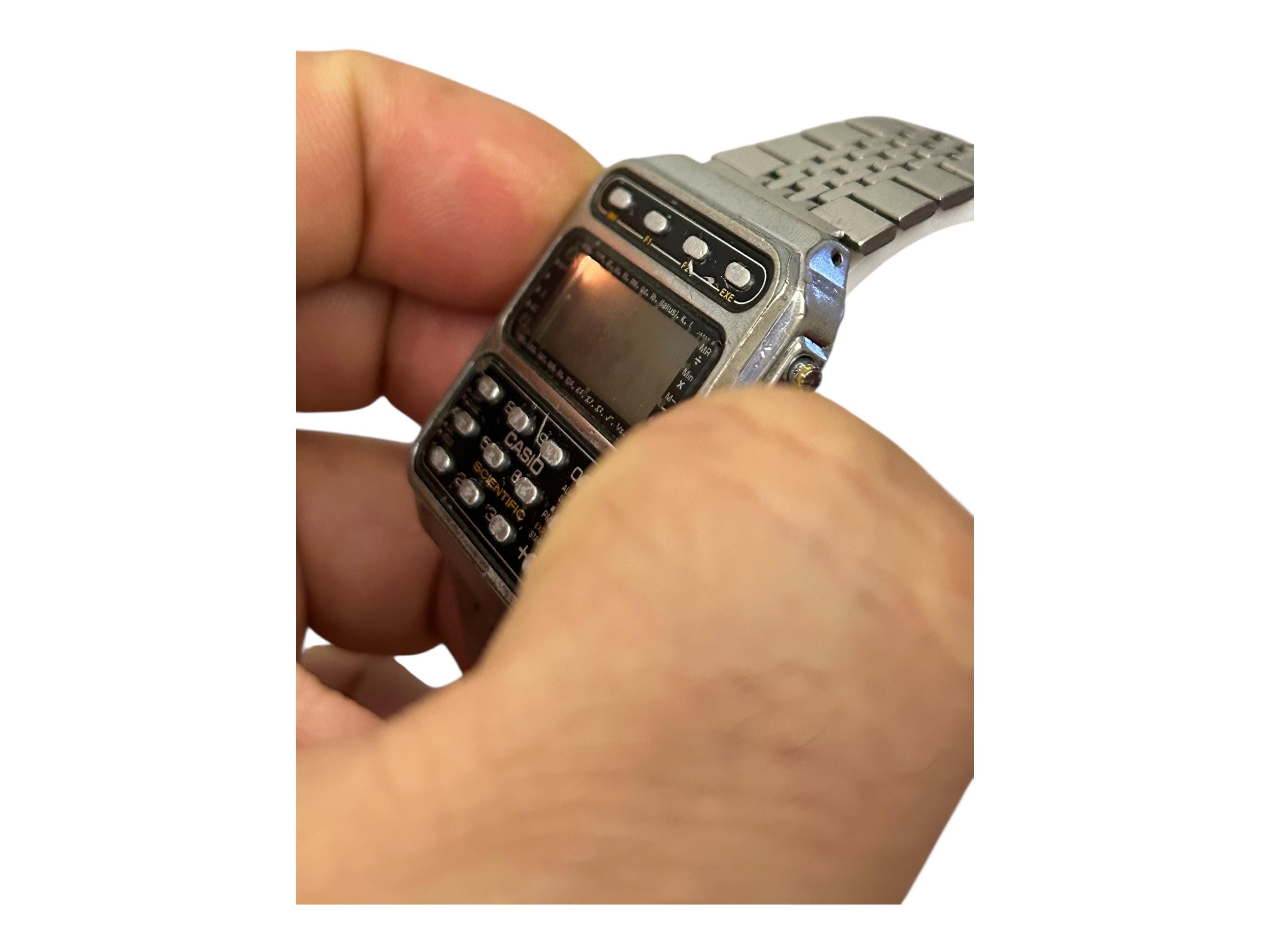 RARE Vintage Casio CFX 200 Calculator Watch Mod:197 Japan - Etsy