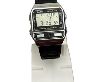 Data Bank Casio DBA-910 VERY RARE/ Phone Dialer Japan Men Wrist