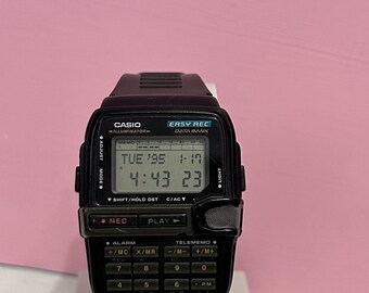 TJ 様CASIO DATA BANK EASY REC DBC-V500 Casio DBC-V500 Easy Rec Databank Calculator Voice Recorder