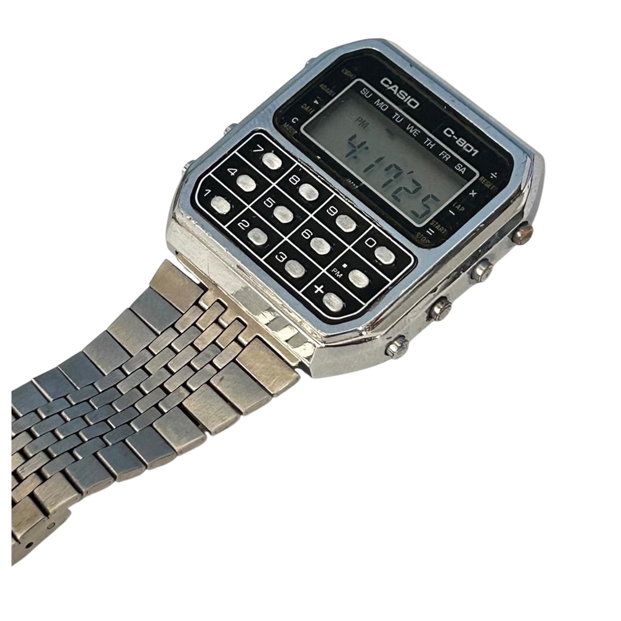 Retro Vintage Casio C-801/ Mens Watch Digital Quartz Casio