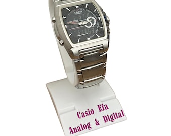 Casio Edifice Ef-1106 2719 Date Vintage Purple Face Watch - Etsy