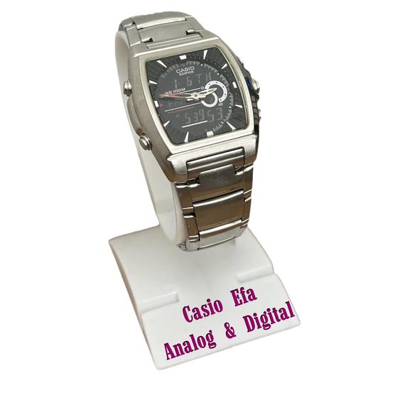 Reloj Casio Efa-120 Analógico, Digital: Ana-Digi Edifice, Envío