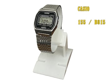Vintage Lithium 1980s Casio B815 Module 155 Digital Watch Japan