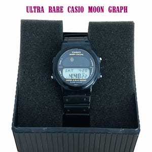 Casio Moon Graph - Etsy UK